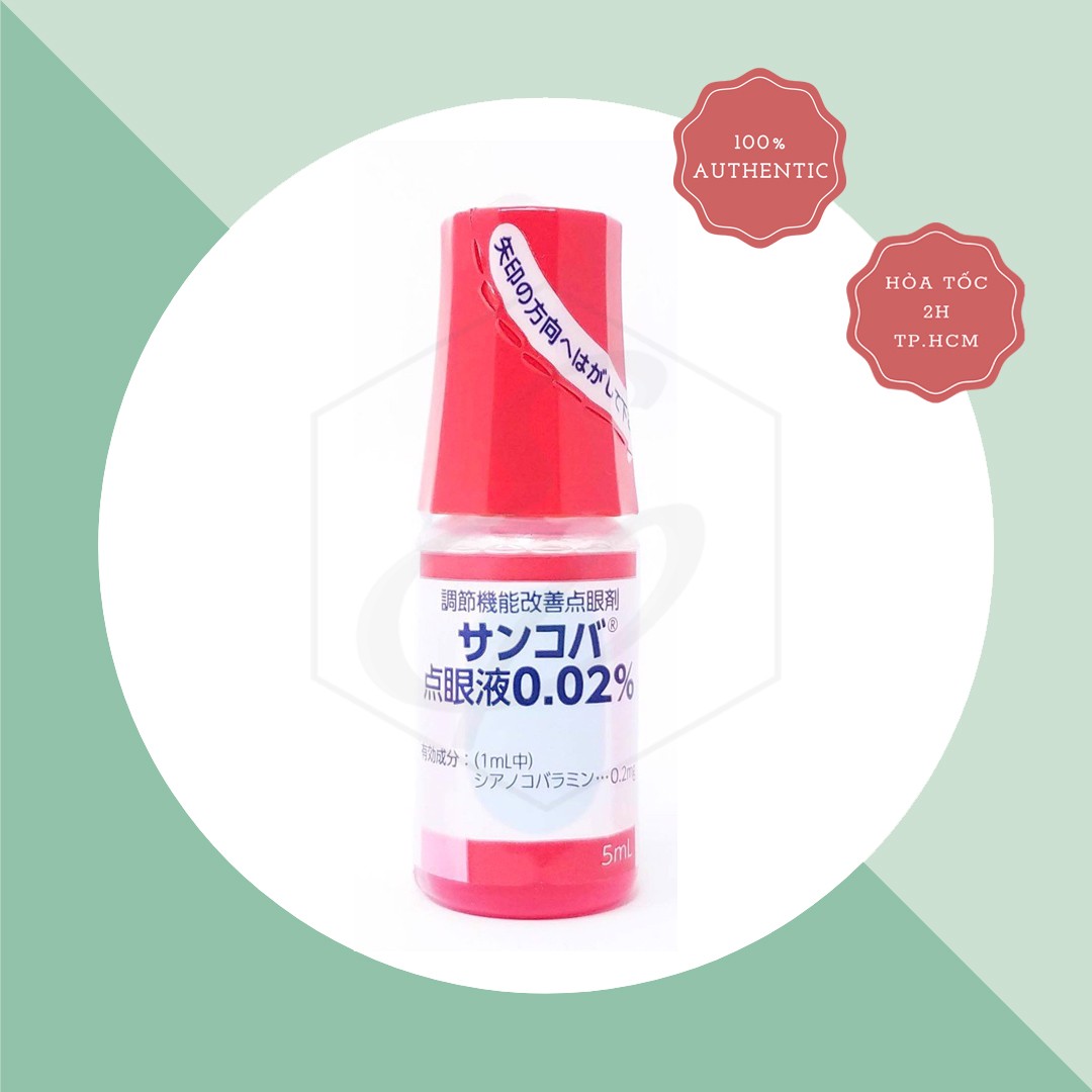 Thuốc nhỏ mắt chống cận Sancoba - 5ml